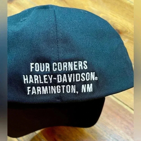 Harley-Davidson Motorcycles | Four Corners NM New Mexico Trucker Hat | M/L - Picture 3 of 5